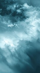 Obraz premium Abstract blue clouds