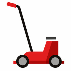 Push or Riding Lawnmower Vector Illustration - SVG, Cricut Files, Clipart for Lawn Care and Landscaping Designs