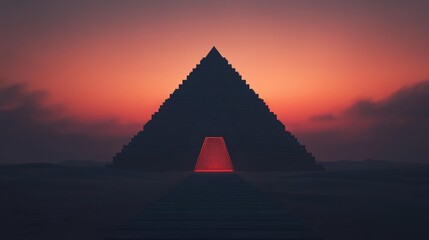 Monolithic stone temple with star-shaped symbols, standing as a gateway to the cosmos, cosmic architecture, cosmic symbolism, Realistic Photo captured with Sony A70 III