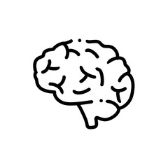 human brain vector icon