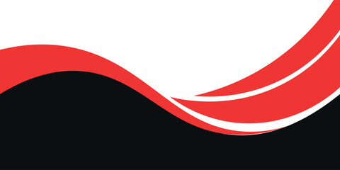 Abstract red and blue banner background. Graphic design banner pattern background template. dynamic curve shape design.