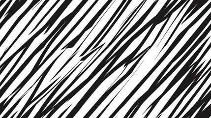 Obraz premium Abstract black and white stripes