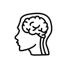 Human brain icon