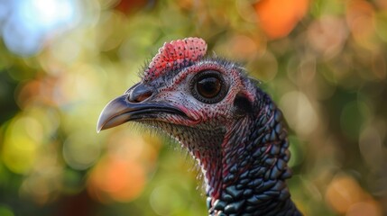 Nature wildlife image of bird standing on tree branch.