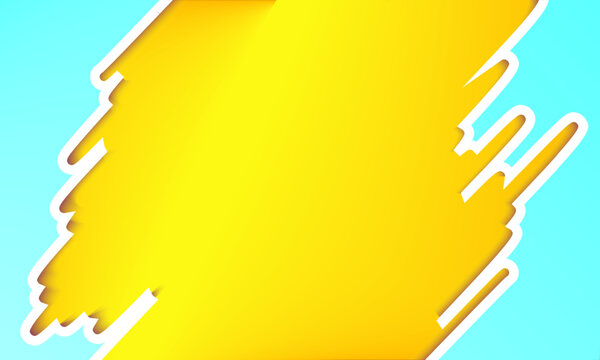 yellow background with white lines. toen paper with yellow gradient background. The yellow background is the main focus of the image. vector advertising website copy space or fashion concept design
