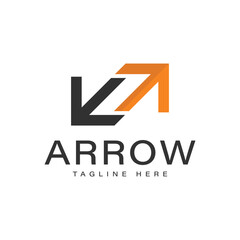 Simple arrow creative design template