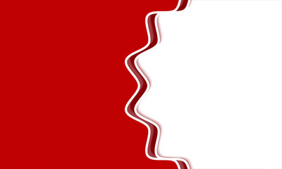 sale banner template promotion. horizontal banner for advertising, leaflets and flyers. advertising promotion header, Label tags. Red liquid wave abstract background with space for text and message
