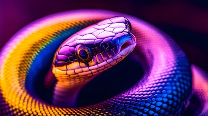 rainbow snake, myth, close up, wallpaper