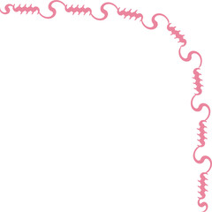 Aesthetic Rope Pattern Line Art Decorative Ornament