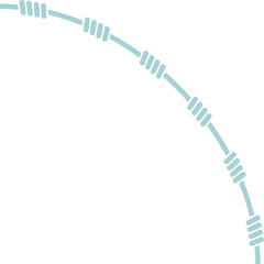 Aesthetic Rope Pattern Line Art Decorative Ornament