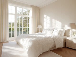Fototapeta premium French Style Bedroom