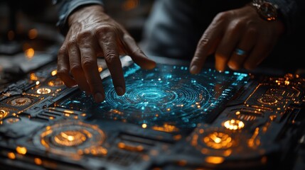 Futuristic Technology Interface