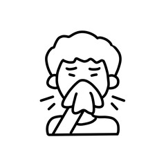 Sneezing icon