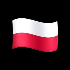 Poland Flag Emoji Icon
