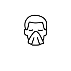 Sneezing icon