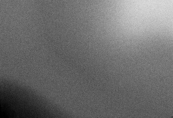 Abstract black and white gray grainy texture gradient background