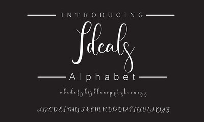 Sophisticated Handwritten Signature Font for Invitations, Business Logos, and Social Media Branding
