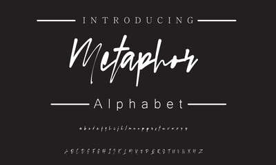 Elegant Script Signature Font for Wedding Invitations, Business Branding, and Fashion Projects