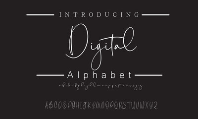 Luxury Handwritten Signature Font for Fashion Designers, Business Cards, and Wedding Invitations