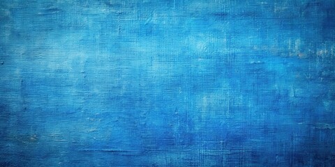 Fototapeta premium Blue abstract texture painted on an artistic canvas