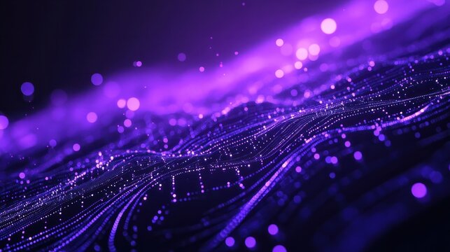 a abstract purple technology background