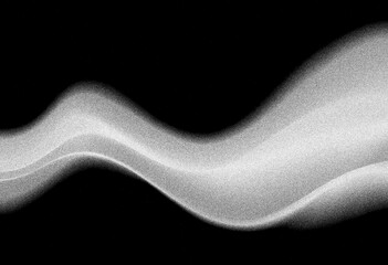 Abstract black and white gray grainy texture gradient background