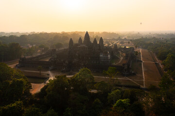 Angkor Wat From Above: A Bird's-Eye View of Cambodia's Architectural Masterpiece