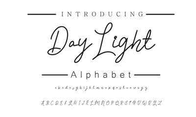 Minimalist Signature Font for High-End Branding, Corporate Logos, and Personal Invitations