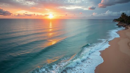 Sunset on the Golden Coast