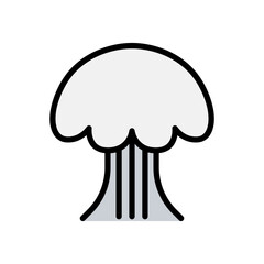 Nuclear bomb icon
