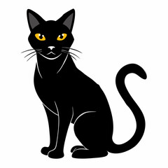 Black Cat Silhouette