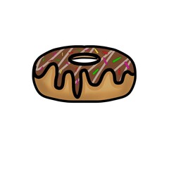 Desserts & Sweet Foods Flat Design Icon