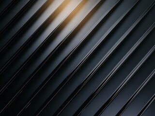 Obraz premium abstract image of a dark background with diagonal textured lines. The pattern should consist of sleek, glossy lines that give the impression of depth and dimension