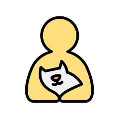 Cat lover icon