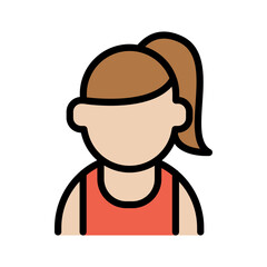 Basketball player icon