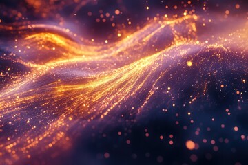 Obraz premium Abstract traces of bright light