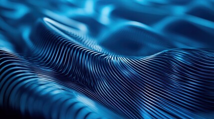 Blue abstract. lines coming. together and defining the direction, technology background.