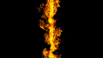 burning fire bar