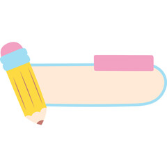 Pencil Education Label