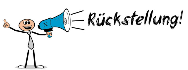 Rückstellung!