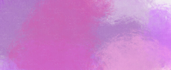 Pink and purple clumps. Banner