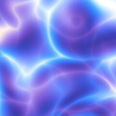 Blue glowing multidimensional plasma force field. Abstract glowing background