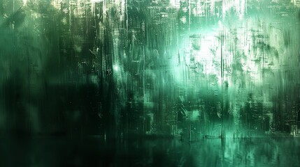 Obraz premium Polished Metal Texture Background Brushed Green Metallic