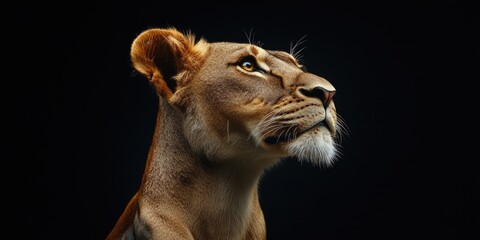 Obraz premium Lion close up
