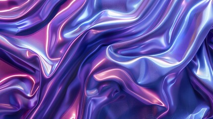 Obraz premium Purple Blue Plastic Shiny Background Latex Glossy Texture