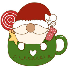 Christmas Gnome mug 