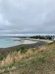 Vur sur la mer à Granville dans le Cotentin en France - Europe