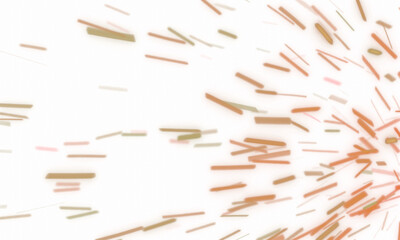 3d render of fire embers or particles for video overlay effect, transparent background in png format.