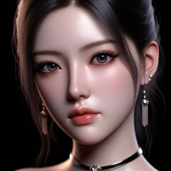woman, beauty, face, hair, fashion, model