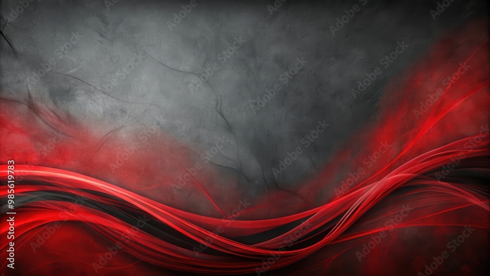 Aufkleber black and red color paper with abstract design for creative backgrounds